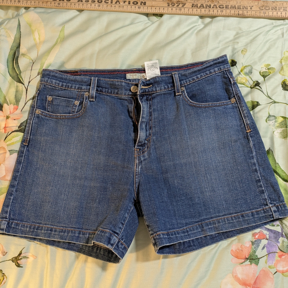Levi's Blue Denim Jean Shorts